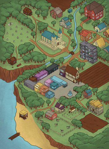 Our Town Map