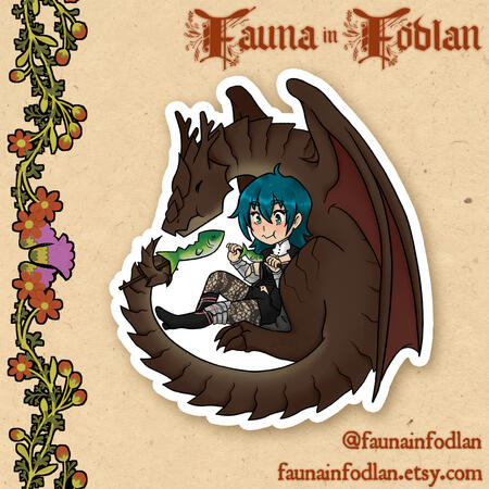 Female Byleth Sticker
