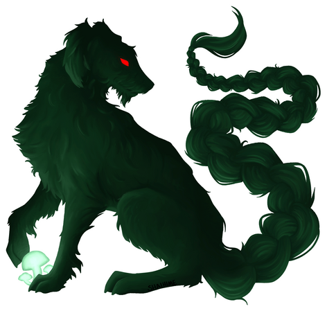 Cu Sith Sticker