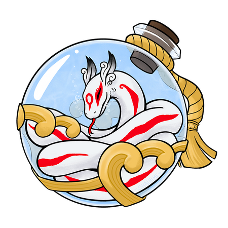 Okami Nuregami Sticker