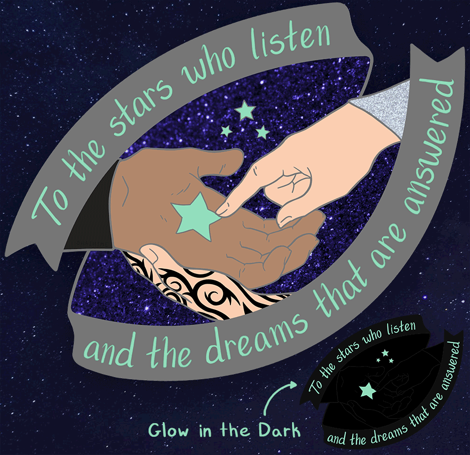 ACOMAF Book Enamel Pin