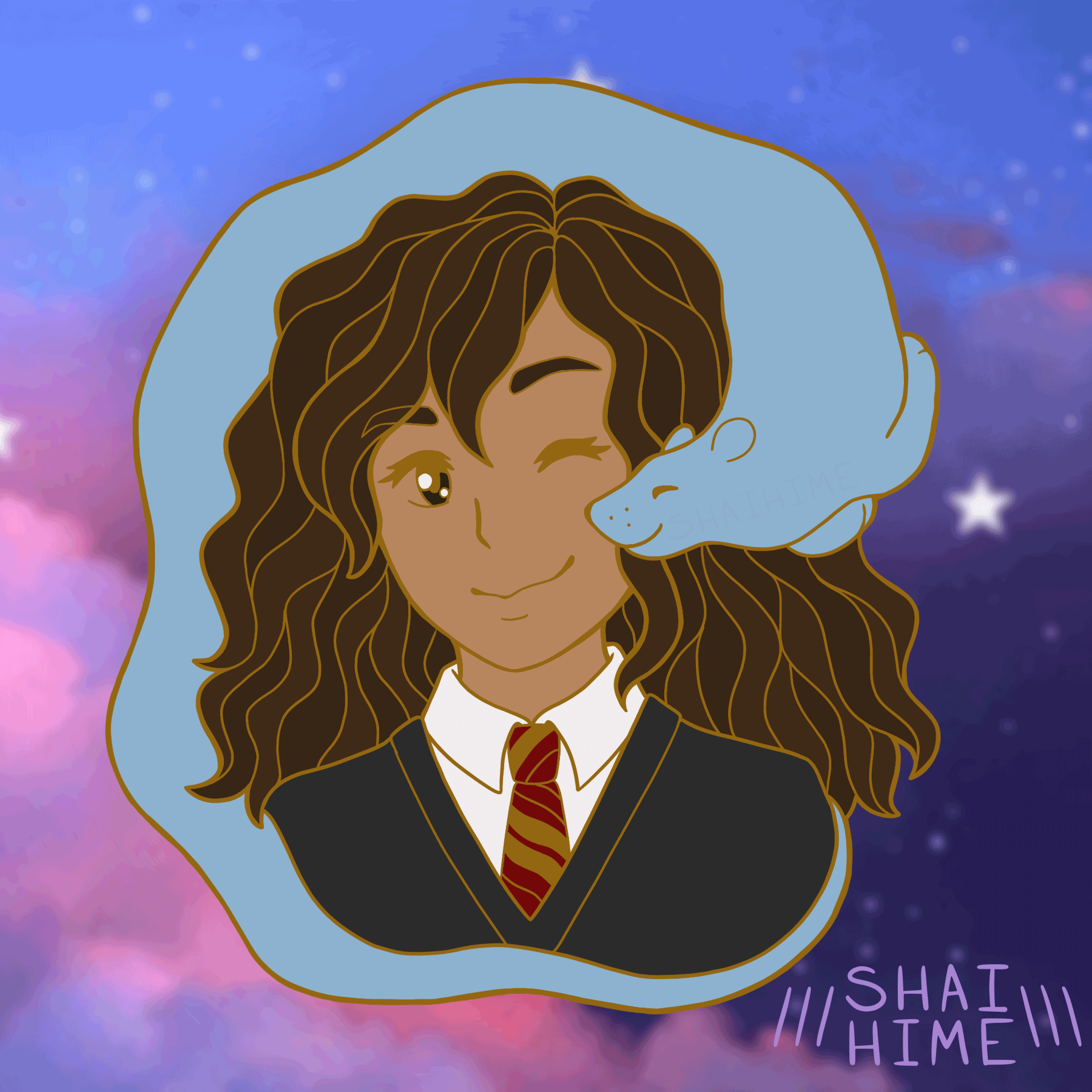 Hermione Enamel Pin