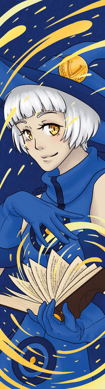 Elizabeth Golf Foil Bookmark