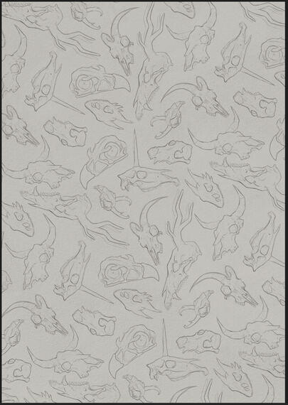 Mythical Monsters Skull Repeat